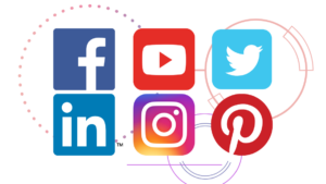 Collection of the social media icons