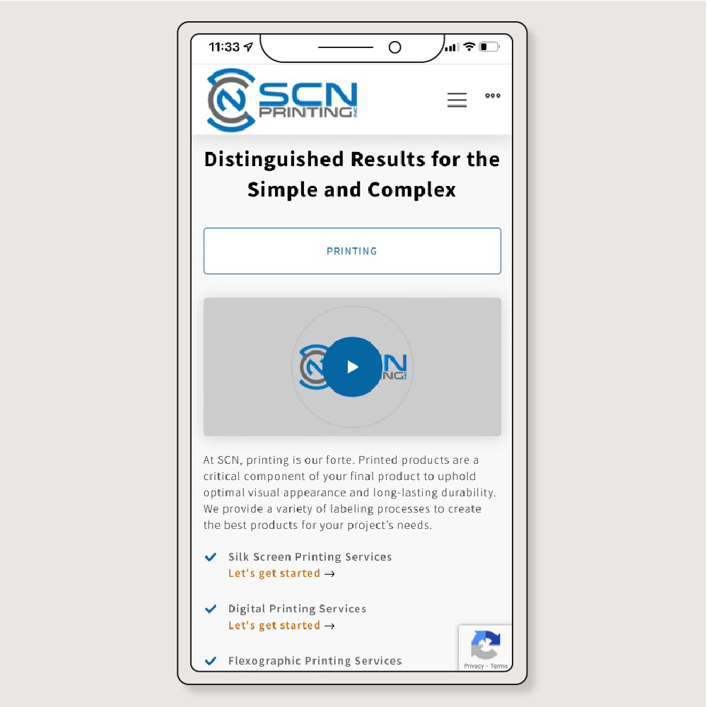SCN Printing Mobile Screenshot