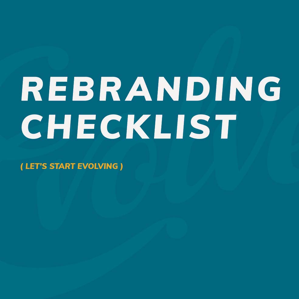 Rebranding Checklist Start Your Rebranding Process