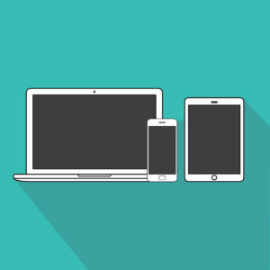 Animated Graphic of a laptop, iPhone, and iPad