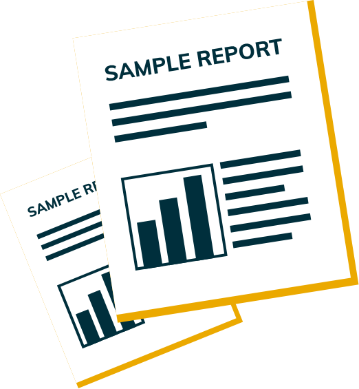 two documents labeled sample report
