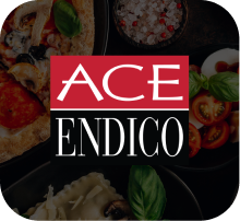 Ace Endico Logo - Food BKG